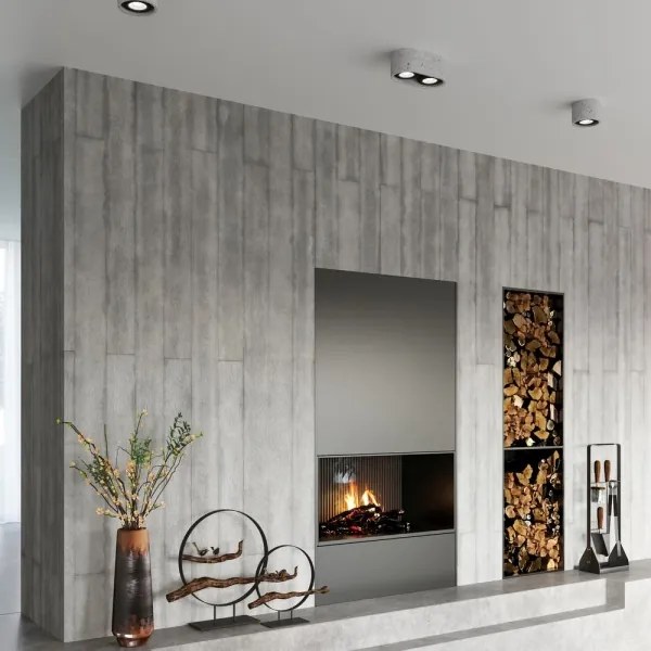 Mennyezeti lámpa BASIC AR111 2xGU10/40W/230V beton