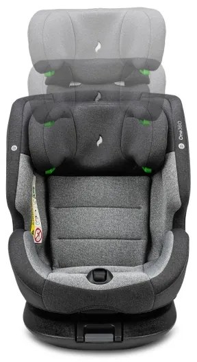 OSANN - Autósülés ONE 360 i-Size 40-150 cm Universe szürke