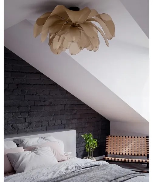 ByRydens 4202430-5507 - Felületre szerelhető csillár LOU LOU 1xE27/8W/230V bézs