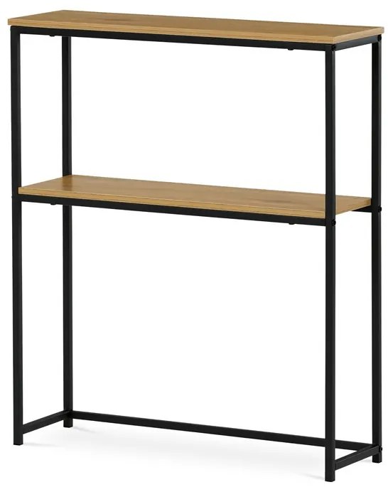 Tárolóasztal 70×70 cm, MDF, natúr fa OAK