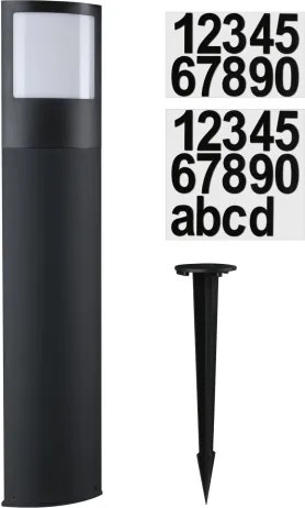 Paulmann 94514 - LED/8,5W IP44 Fényerőszabályozható világító házszám PADEA 230V