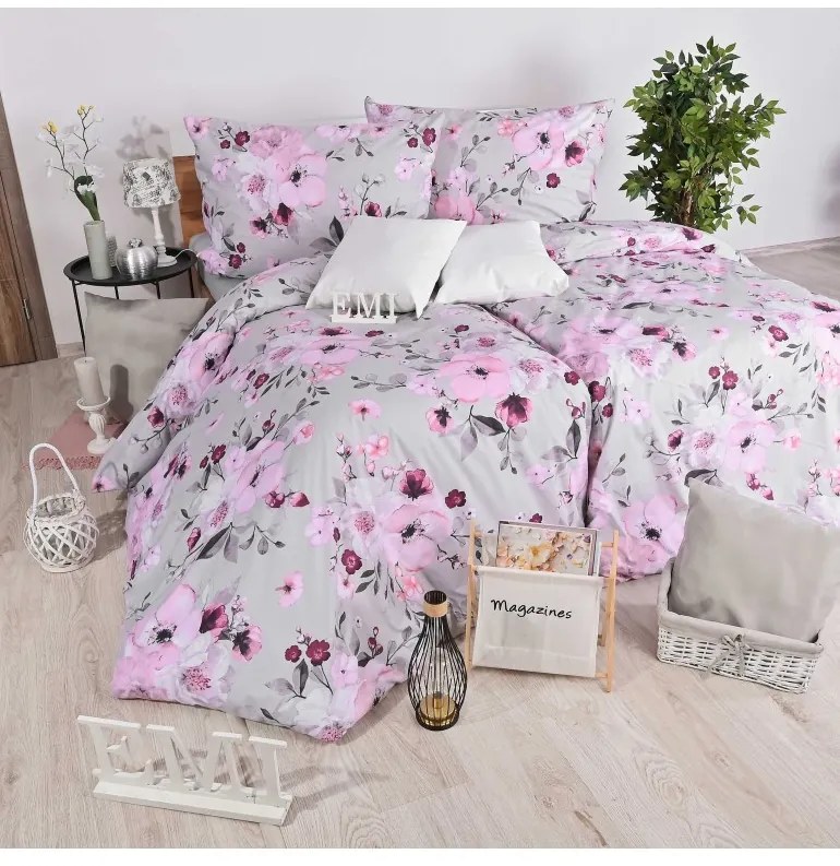 EMI Nelly pamut ágyneműhuzat, Francia szett1 200x220 + 2x (70x90)