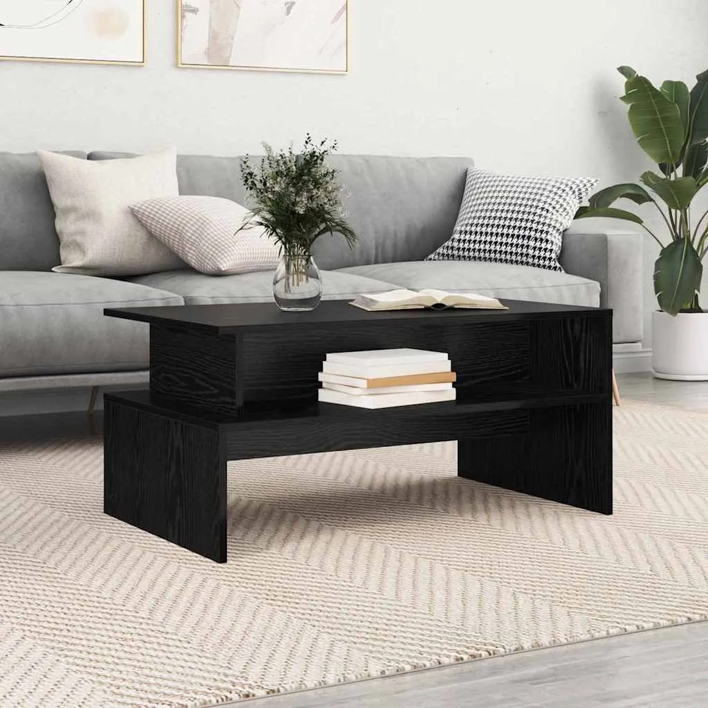 Dohányzóasztal Musta tammi 90 x 55 x 42.5 cm Faanyag