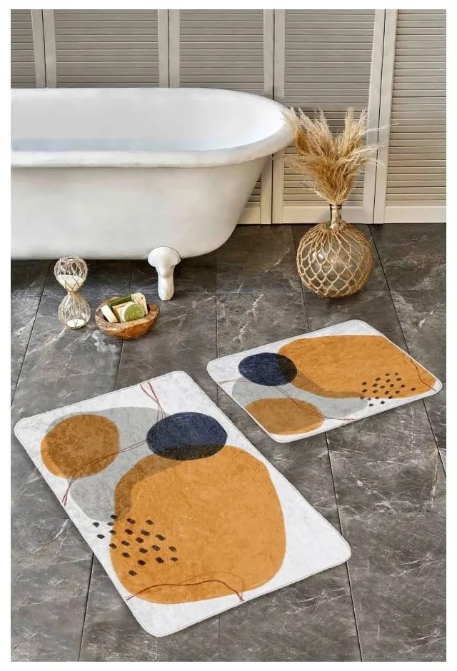 Bársony fürdőszobai kilépő szett 2 db-os 60x100 cm – Mila Home
