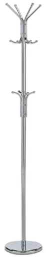 Autronic Ruhaakasztó 182 cm fém ezüst 80001-06B CR