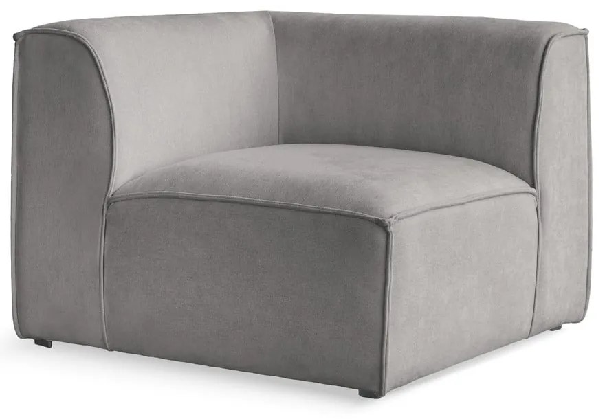 Világosszürke kanapé modul Flex Felix – Miuform