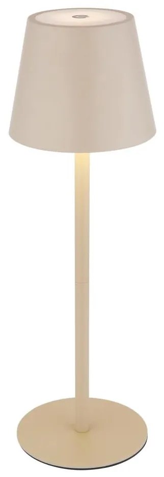 Globo 58488S - LED dimmelhető, érintéses, újratölthető kültéri lámpa VANNIE 3W/5V IP54 1800 mAh