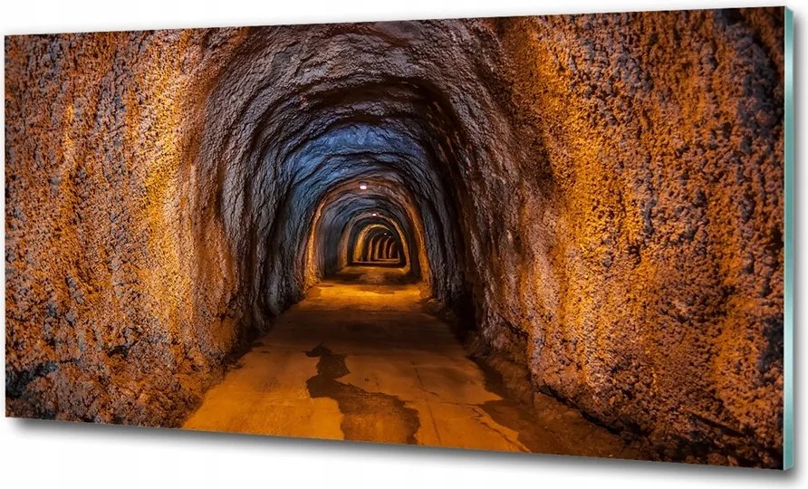 Fotó kép edzett üveg Bydgoszcz éjszaka 100x70