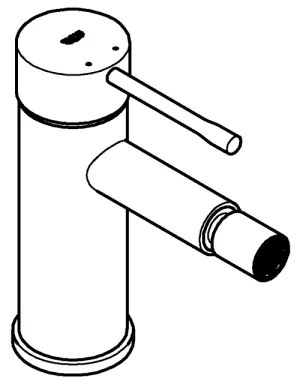 GROHE 32934001 - ESSENCE bidécsaptelep DN 15 fényes króm