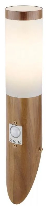 Globo 3157SW - Kültéri fali lámpa érzékelővel BOSTON 1xE27/15W/230V IP44