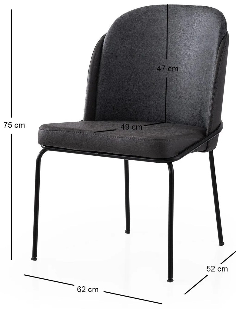 Étkezőszék szett (2 db) Dore - 195 V2