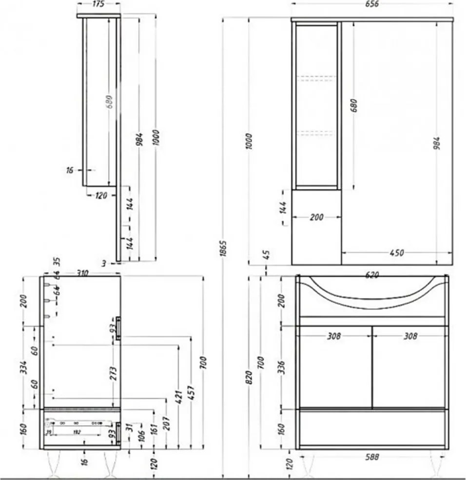 Bianca Plus 65 komplett