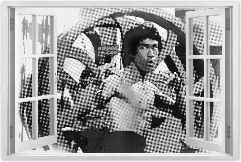 Poszterek 90x60 Bruce Lee Karateka