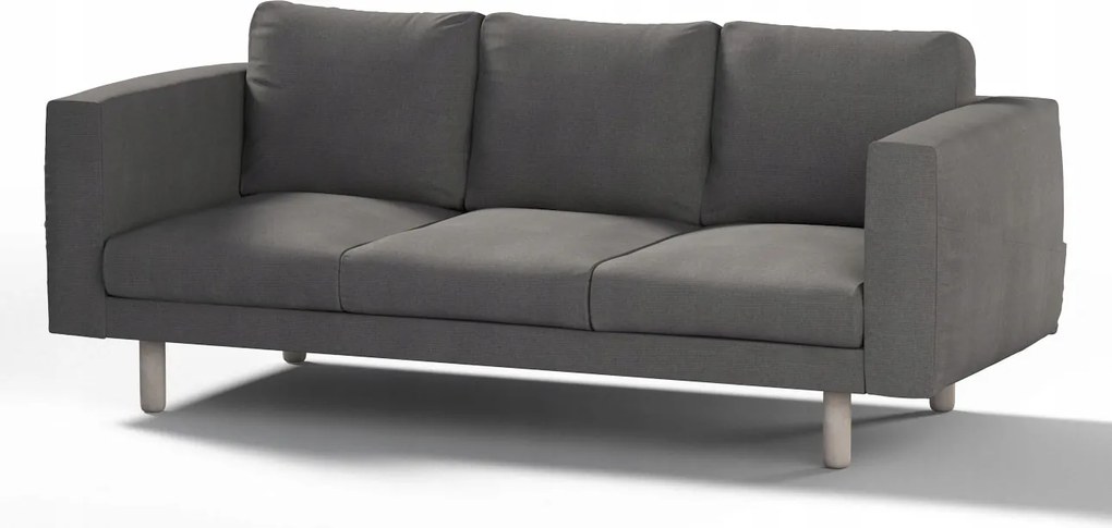 Dekoria Norsborg 3 személyes kanapé huzat Ikea szürke