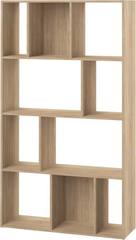 Könyvespolc tölgyfa dekorral 98x181 cm Toronto - TemaHome