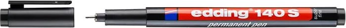 Alkoholos marker, OHP, 0,3 mm, EDDING 140 S, fekete (TED14011)