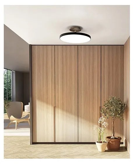 Antracitszürke LED mennyezeti lámpa ø 60 cm Asteria Up – UMAGE