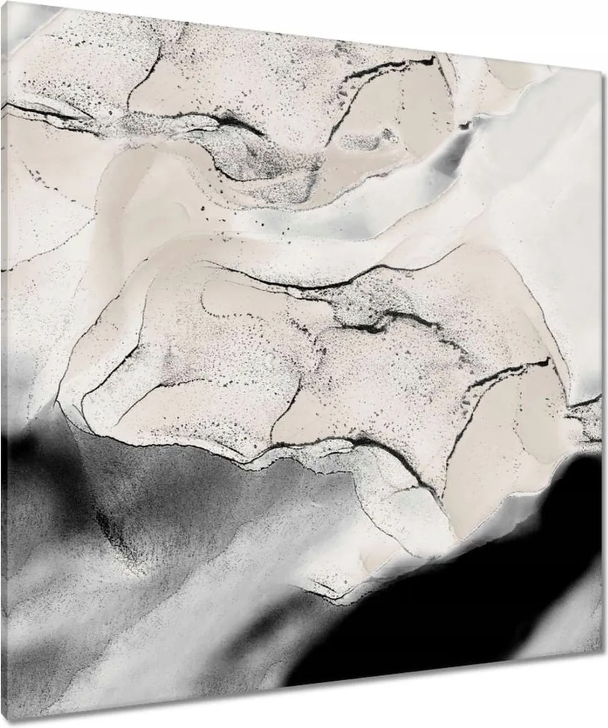 Festmények 90x90 Tompított absztrakt