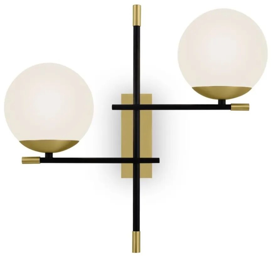 Maytoni MOD050WL-02G - Fali lámpa NOSTALGIA 2xE14/40W/230V