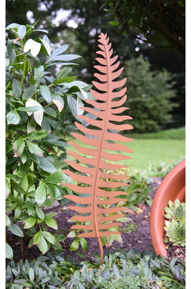 Fém kerti leszúrható dekoráció Leaf – Garden Pleasure