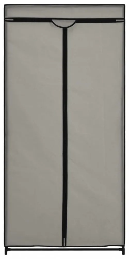 2 db szürke ruhásszekrény 75 x 50 x 160 cm