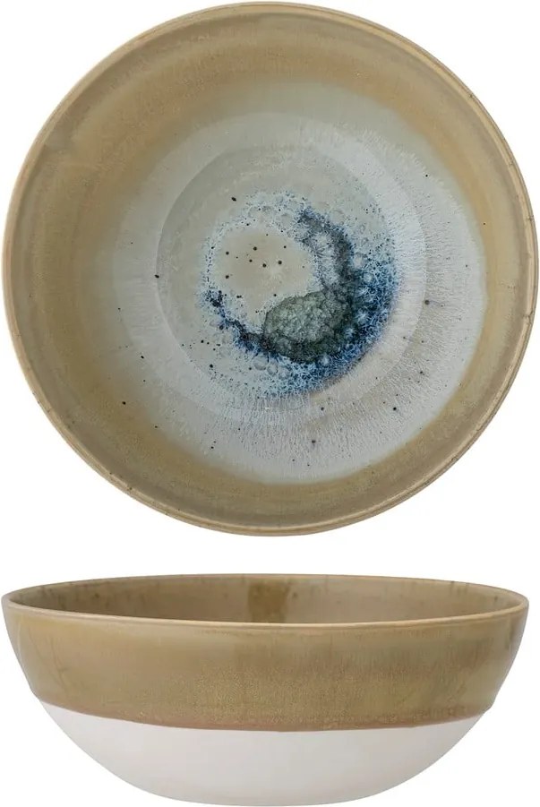 Zöld agyagkerámia tálka 500 ml Heather – Bloomingville