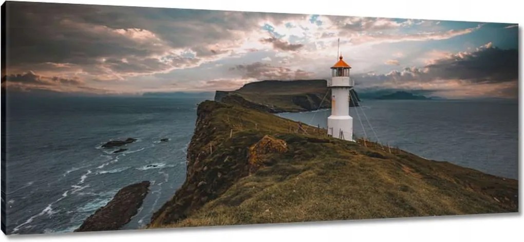 Festmények 100x40 Lámpás Mykines