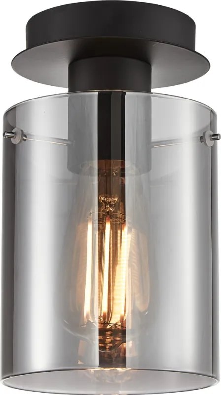 ITALUX SPL-5581-1SC-BK-SG SARDO Modern Mennyezeti Lámpa E27 IP20