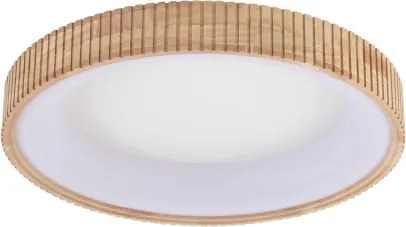 Brilagi - FALCON WOOD MODERN LED mennyezeti lámpa LED/40W/230V, Ø 60 cm, fa kivitel