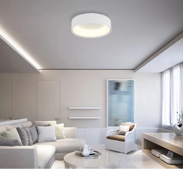 Globo 15924DW - LED mennyezeti lámpatest KEMP LED/45W/230V 2700/4000/6000K átmérő 46 cm fehér