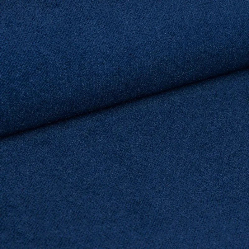 Sötétkék kihúzható sarokkanapé ZENOVA 220 x 140 cm, kétoldalas