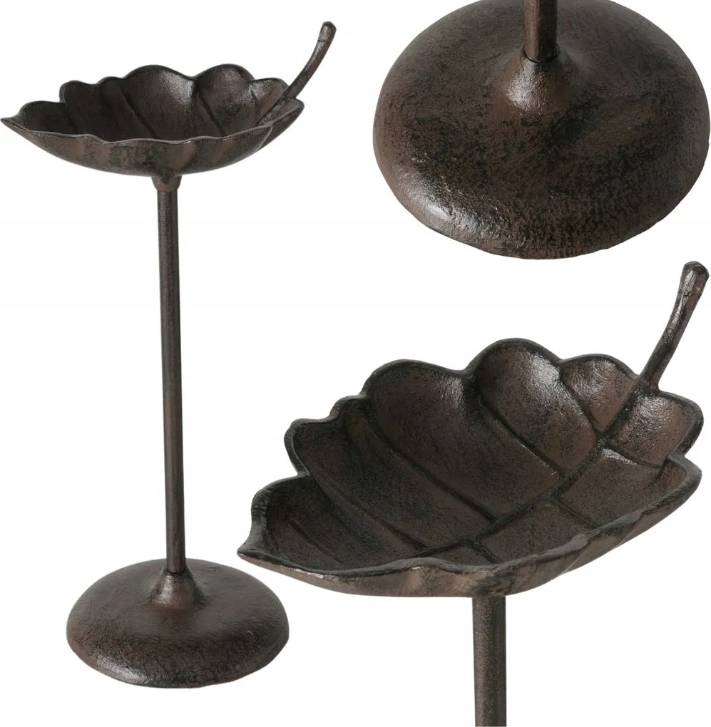 Madáritató fém lábon kertbe teraszra erkélyre 37 cm