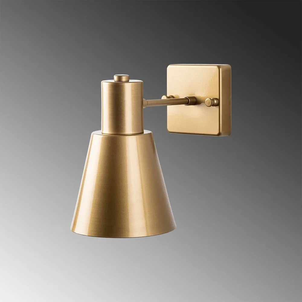 Aranyszínű fali lámpa ø 14 cm Funnel – Opviq lights