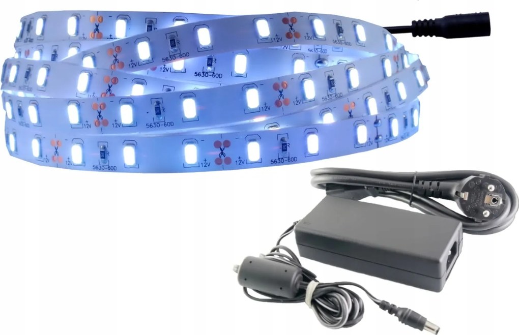 Led világítás 300D világos fehér 5630 Hideg 3.5m