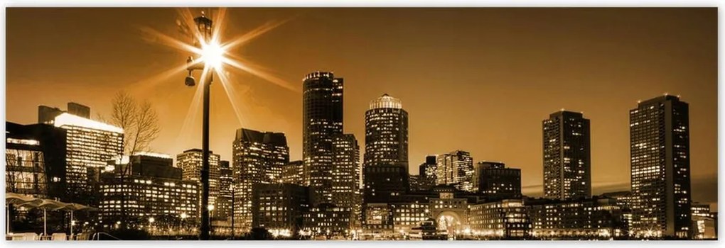 Poszterek 200x66 Éjszaka Éjszakai város