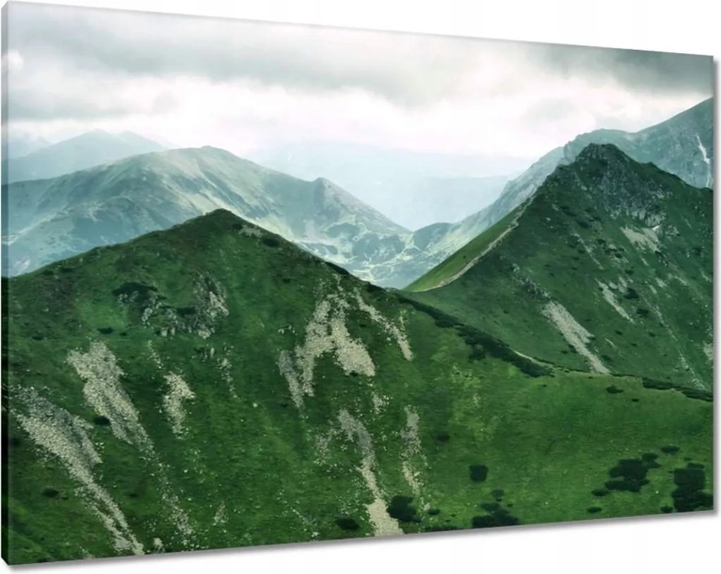 Képek 100x70 Tátra Lengyel hegyek Kilátás