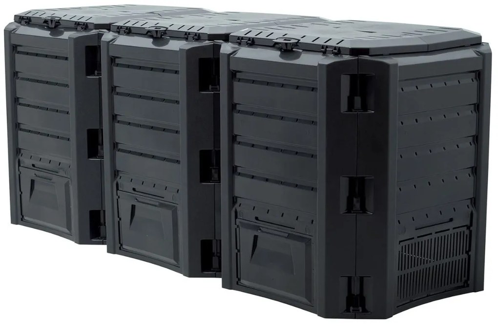 Komposztáló 1200L Black MODULE COMPOGREEN