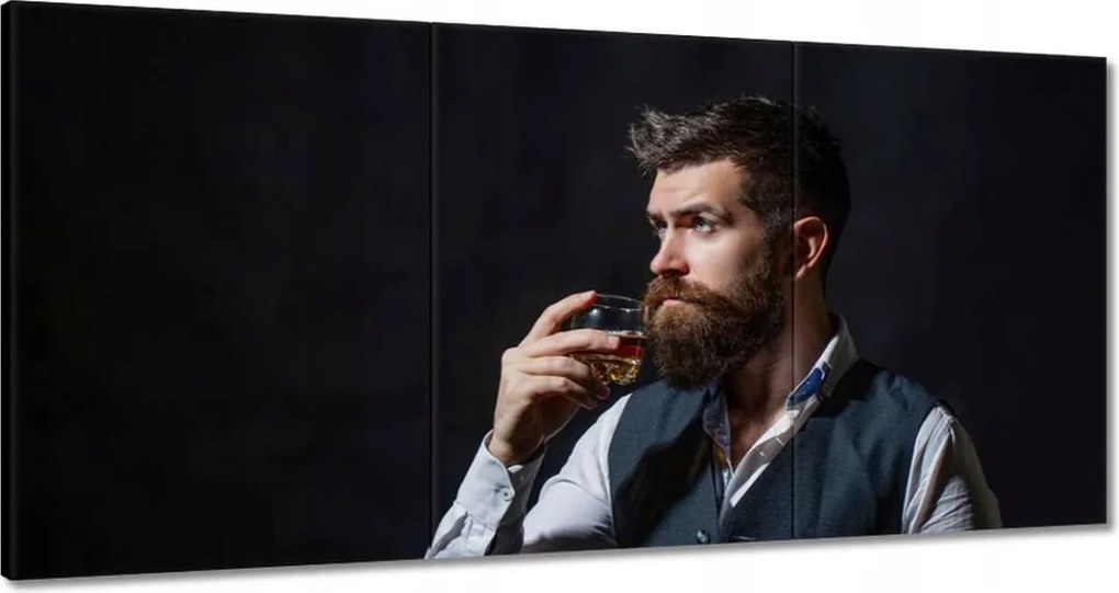 Festmények 180x90 Elegáns üzletember úr