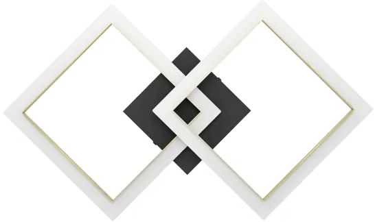 Eglo 901225-LED Dimmelhető mennyezeti lámpa CALLIERA LED/18,4W/230V fekete/arany