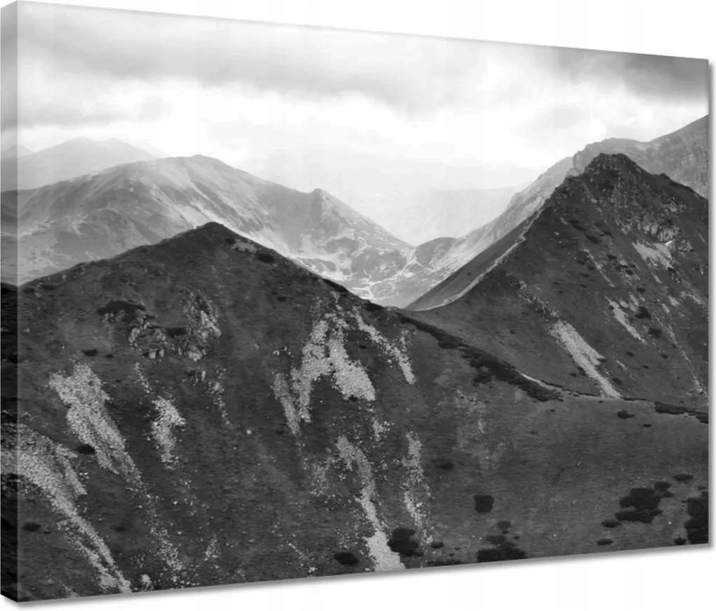 Vászonkép 40x30 Tátra Lengyel hegyek Kilátás