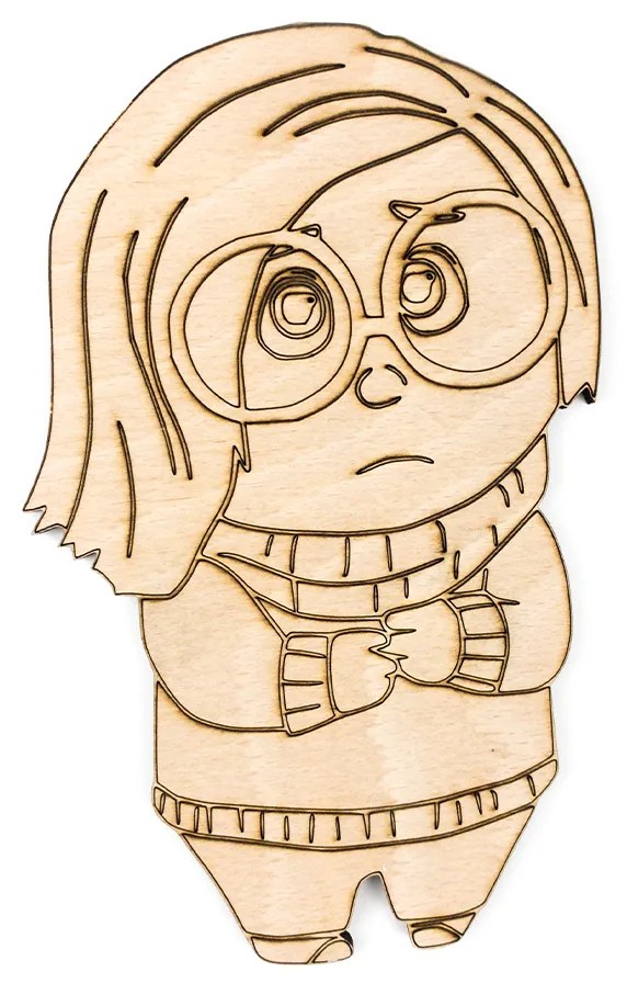 Vidám Fal Fából készült színezhető figurák Agymanók