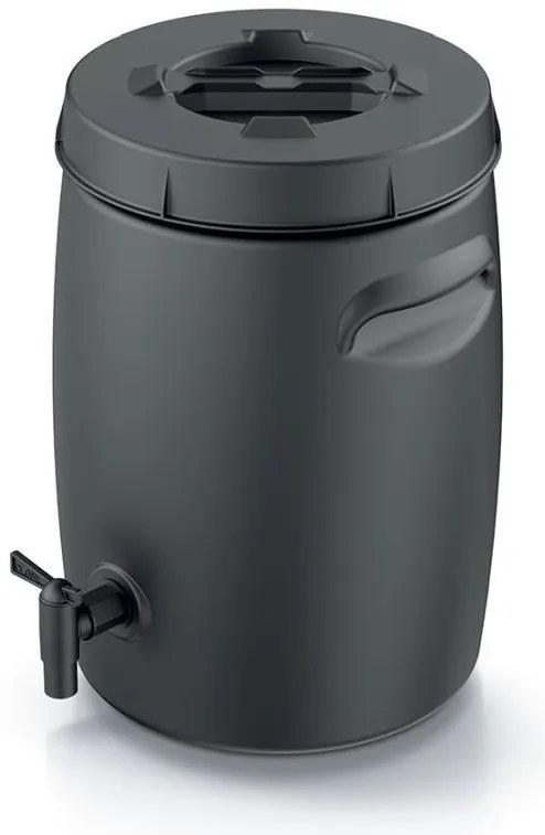 Prosperplast COMBIOLIQ komposztáló, fekete 25l