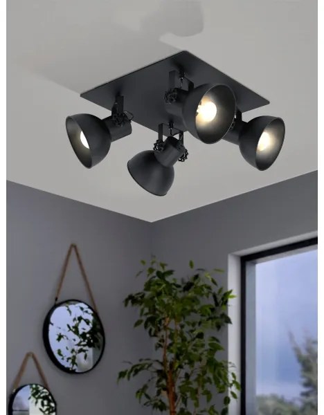 Eglo 43434 - Spotlámpa BARNSTAPLE 2 4xE27/40W/230V