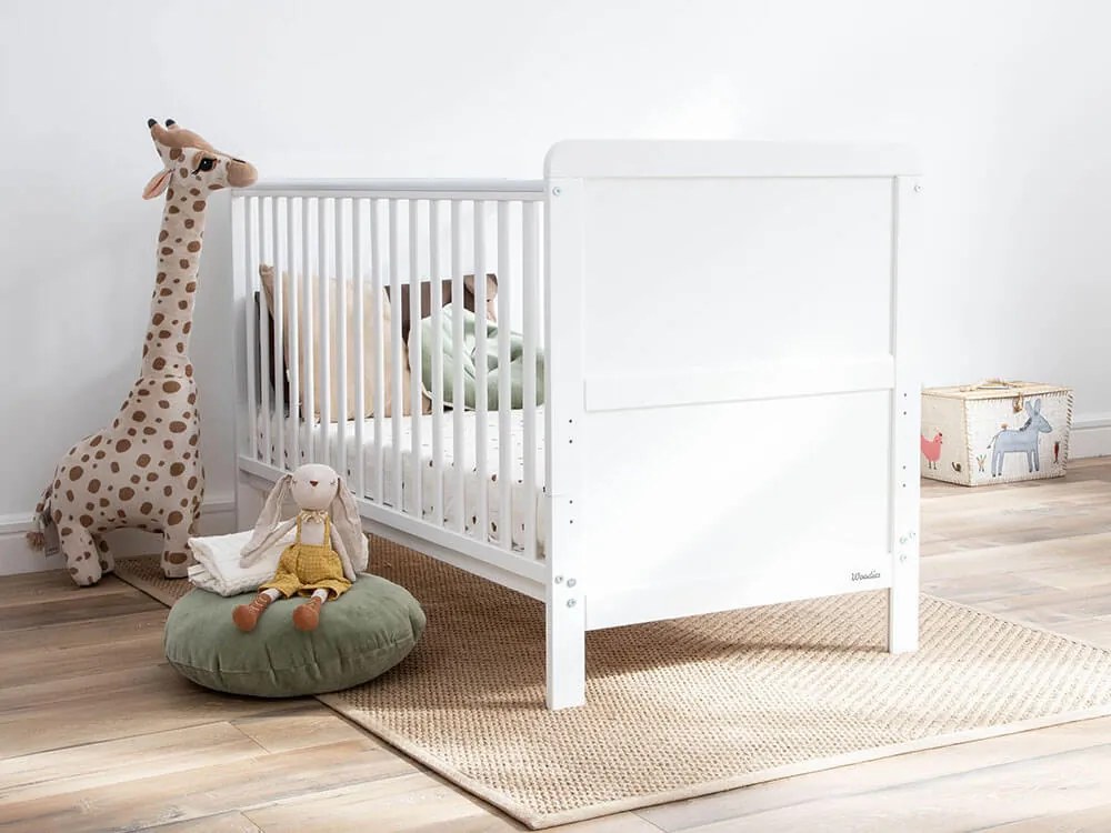 WO 2az1-ben Classic Cot Bed kiságy 140x70 Tároló fiók: Tároló fiók nélkül