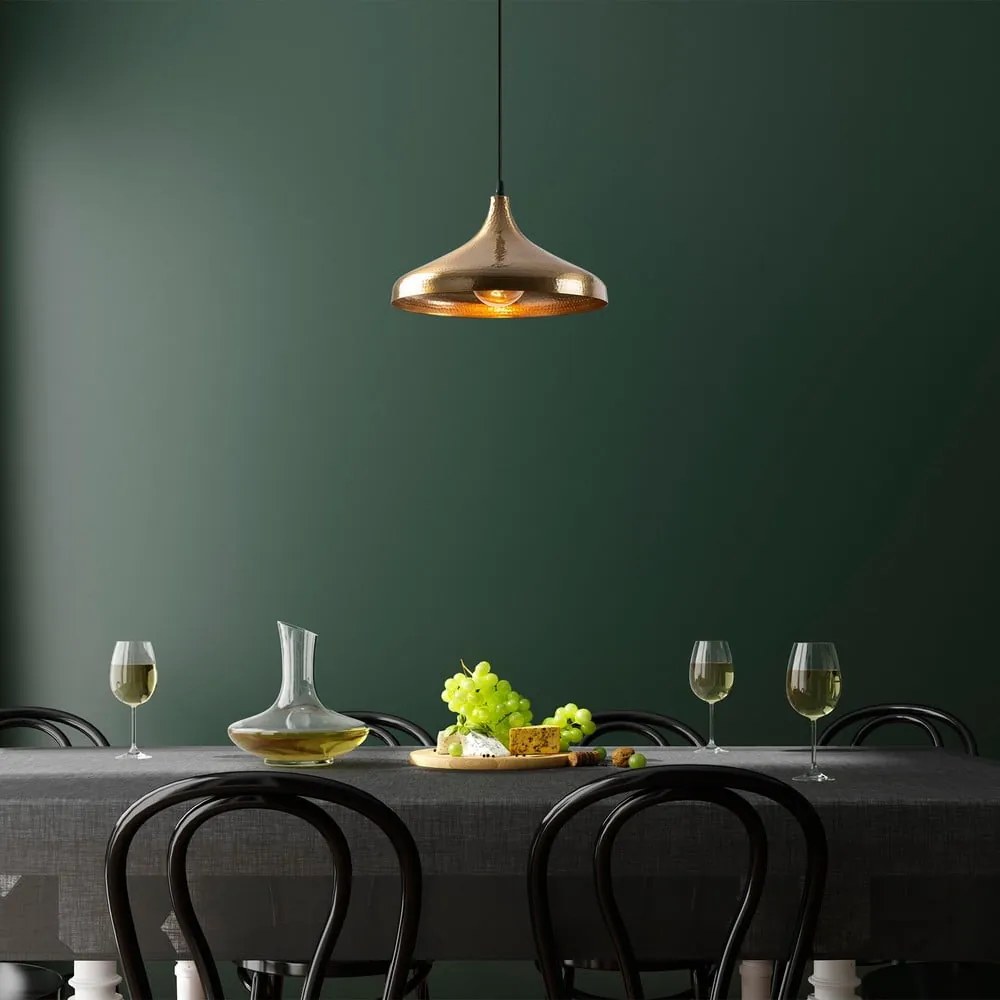 Bronzszínű függőlámpa ø 36 cm Tattoo – Opviq lights