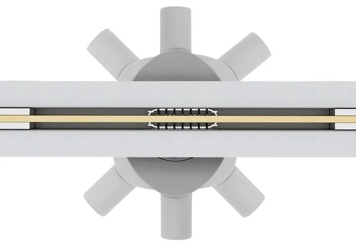 lineáris lefolyó Rea Neo Ultra Slim Pro Gold Brush 60
