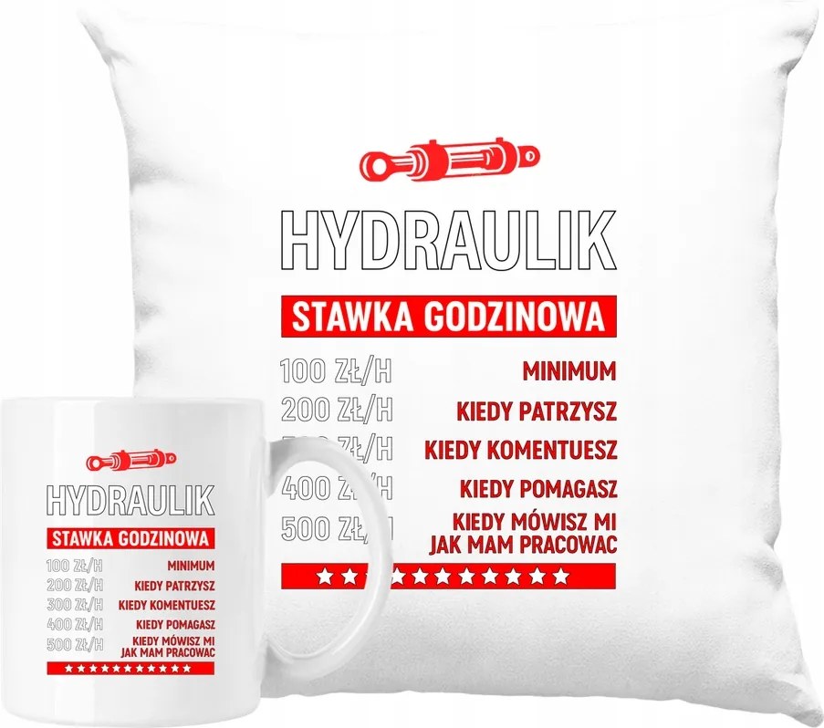 Bögre szett Párna Vízvezeték szerelő ár látás Ajándék ötlet