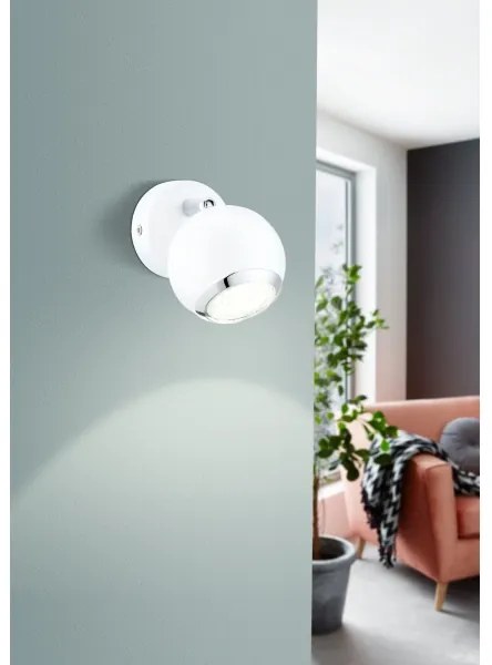 EGLO 31001 - BIMEDA LED-es fali spotlámpa 1xGU10/3W LED