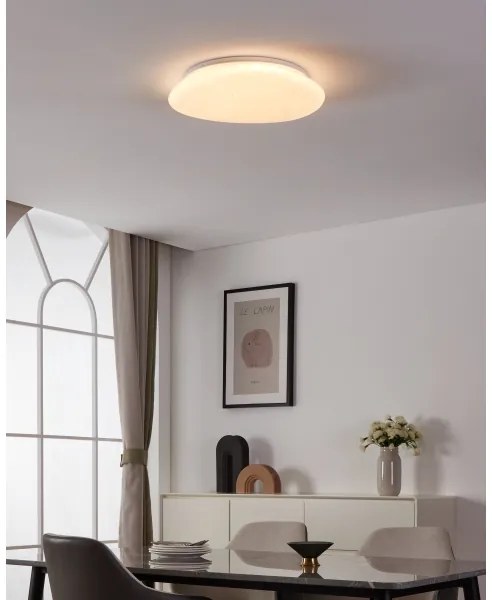 Eglo 900128 - LED RGBW fényerőszabályozható mennyezeti lámpatest SILERAS-Z LED/21,6W/230V