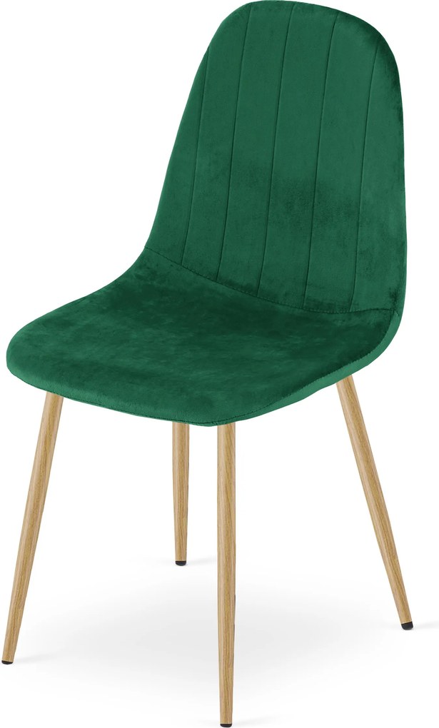 Étkezőszék PADVA VELVET, zöld